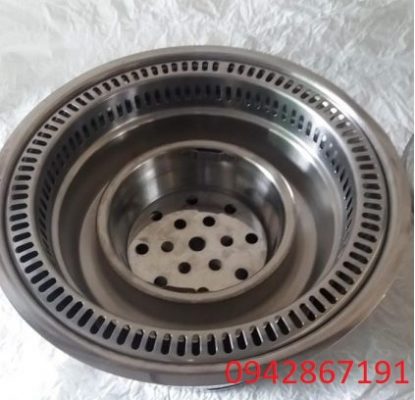 Bếp nướng than hoa hút dương không khói giá rẻ tại Hà Nội