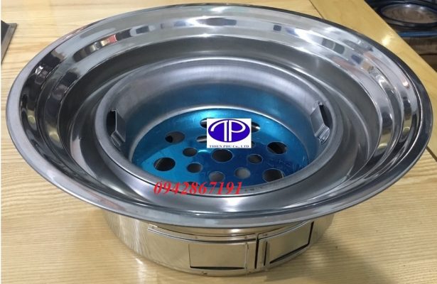 Bếp nướng than hoa không vỉ bếp nướng than hoa ngoài trời 
