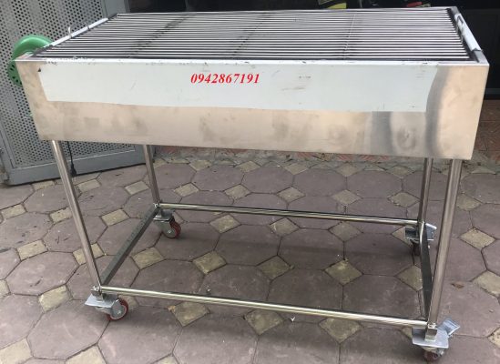 Bếp Nướng Than Hoa Không Khói Ngoài Trời Inox 304
