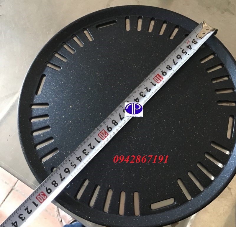 Kích thước vỉ gang chống dính mặt tròn Kích thước vỉ gang chống dính mặt tròn