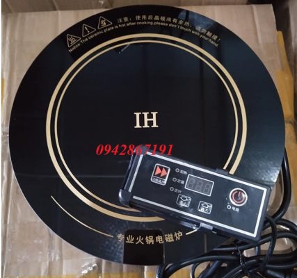 Bêp từ lẩu âm bàn tròn IH nhà hàng công suất 2000w giá rẻ tại Vũng Tàu