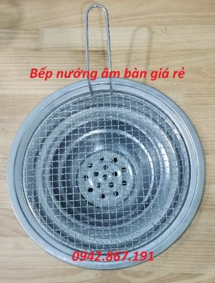 Bếp nướng than hoa âm bàn không khói tại Bắc Ninh Bếp nướng than hoa âm bàn không khói tại Bắc Ninh