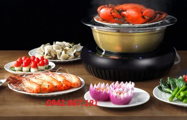 Nồi hấp cách thủy – Nồi lẩu hơi đa năng cho gia đình Nồi hấp cách thủy – Nồi lẩu hơi đa năng cho gia đình