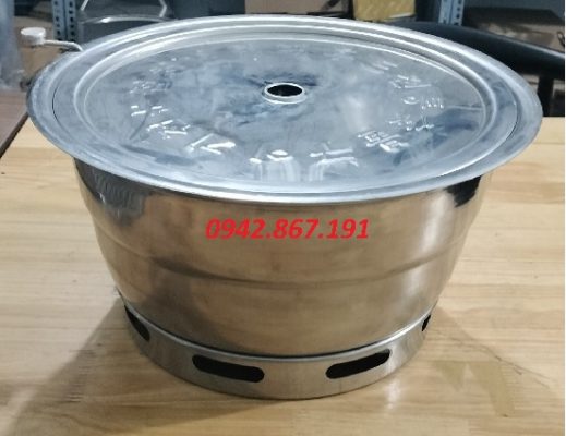 Bếp nướng than hoa không khói hút dương cho nhà hàng lẩu nướng Bếp nướng than hoa không khói hút dương cho nhà hàng lẩu nướng